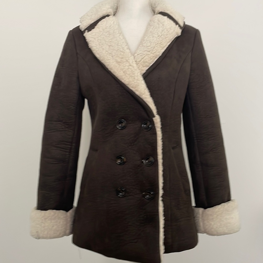Cute Jacket with Fleece Accents